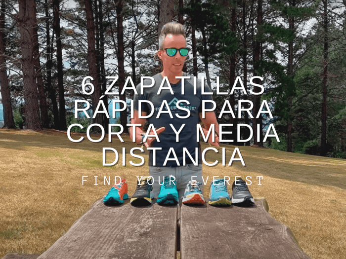 6 ZAPATILLAS DE TRAIL RUNNING RÁPIDAS PARA CORTA Y MEDIA DISTANCIA