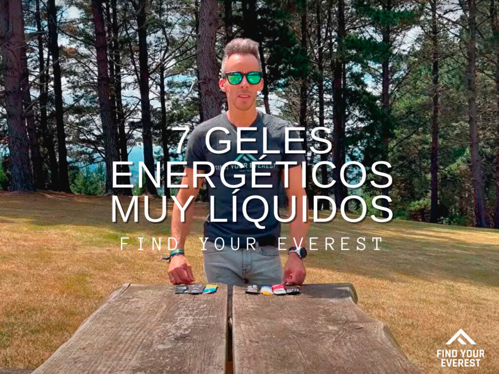 7 GELES ENERGÉTICOS MUY LÍQUIDOS PARA TRAIL RUNNING