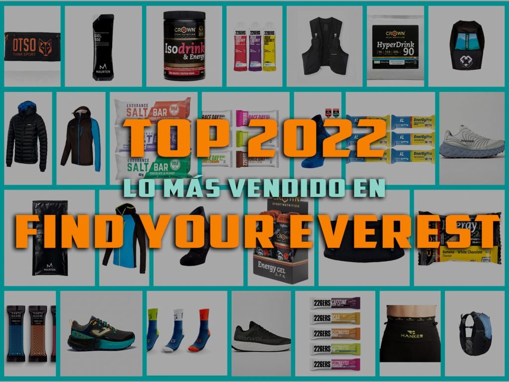 TOP 2022. LO MÁS VENDIDO EN FIND YOUR EVEREST