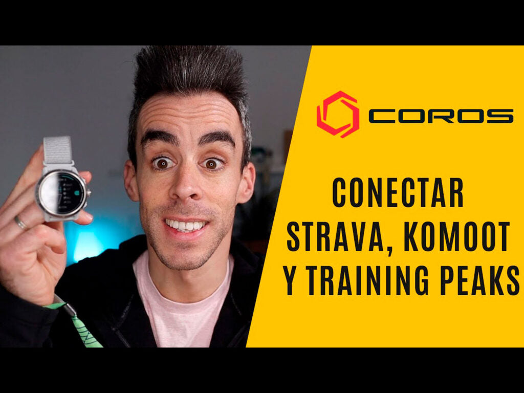 GUÍA COROS. CÓMO CONECTAR STRAVA, KOMOOT O TRAINING PEAKS