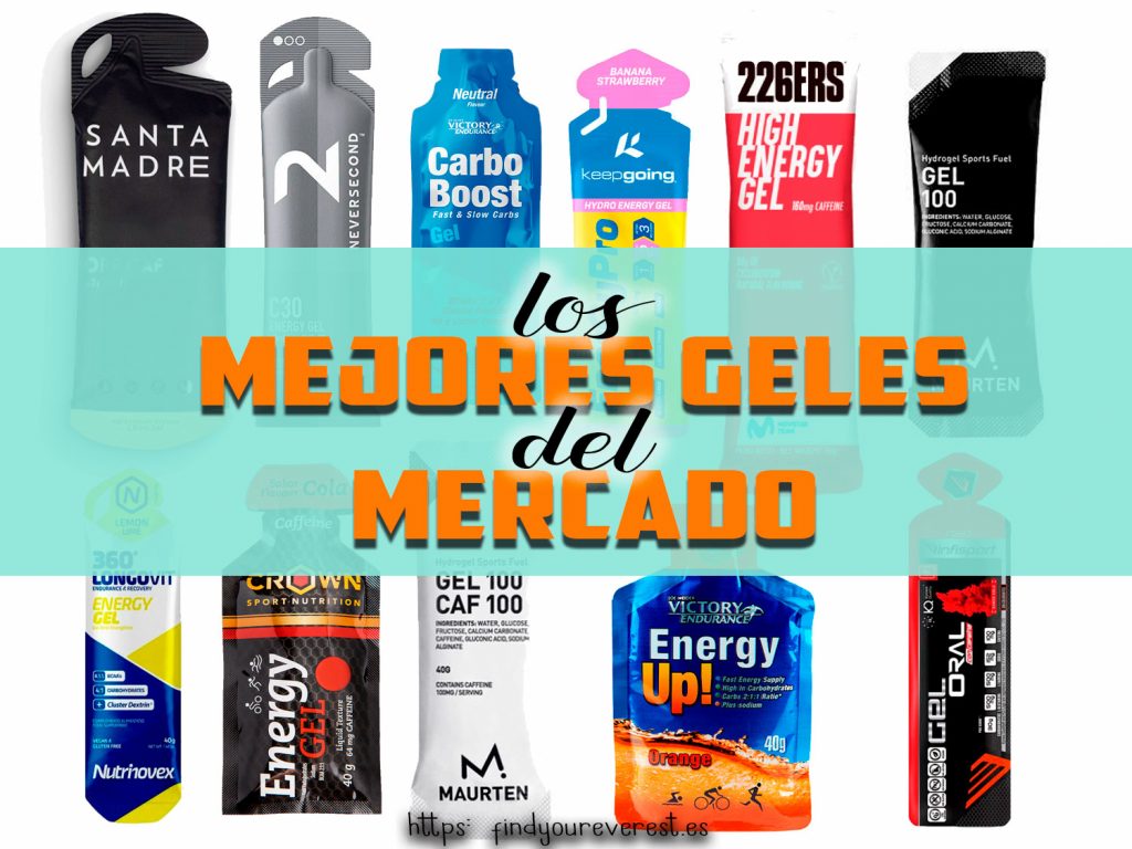 LOS MEJORES GELES ENERGÉTICOS DEL MERCADO