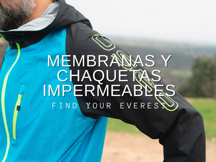 MEMBRANAS Y CHAQUETAS IMPERMEABLES PARA CORRER