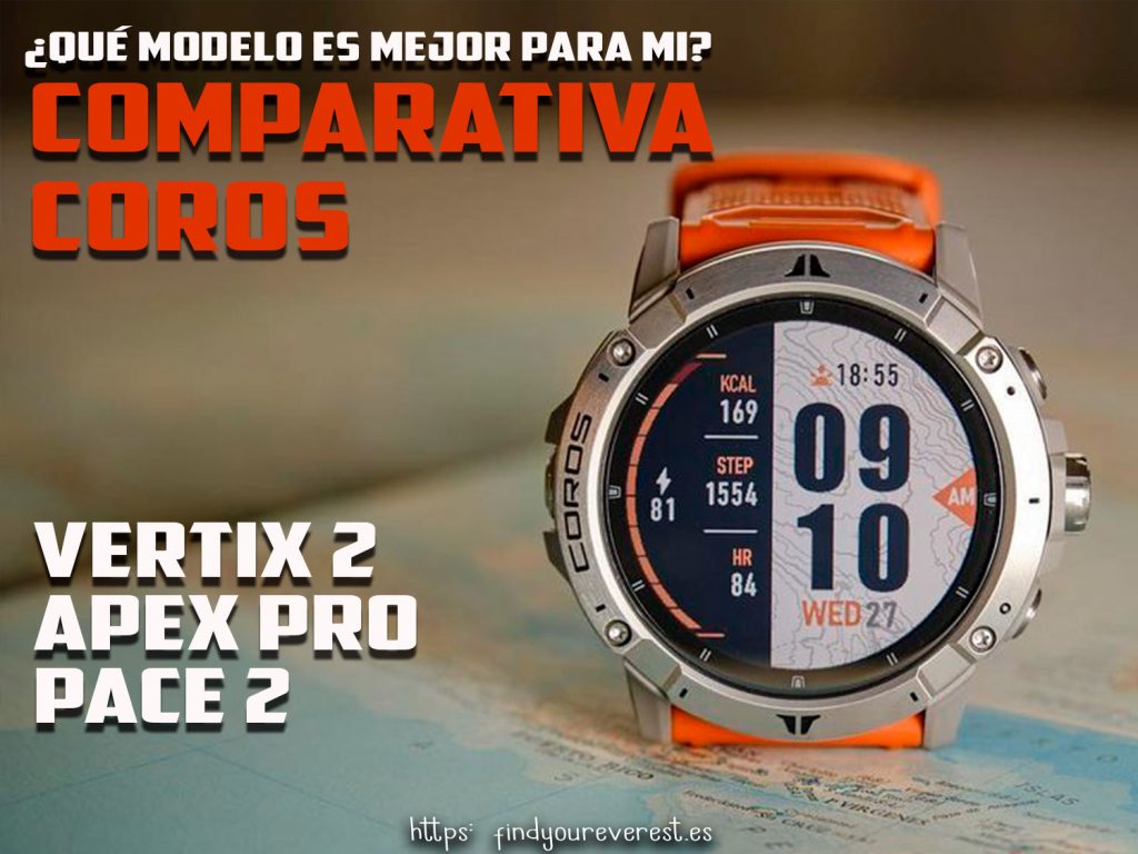 COMPARATIVA COROS: VERTIX 2 – APEX PRO – PACE 2