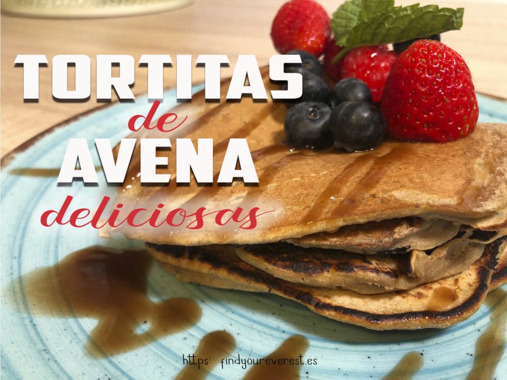 TORTITAS DE AVENA FÁCILES Y DELICIOSAS