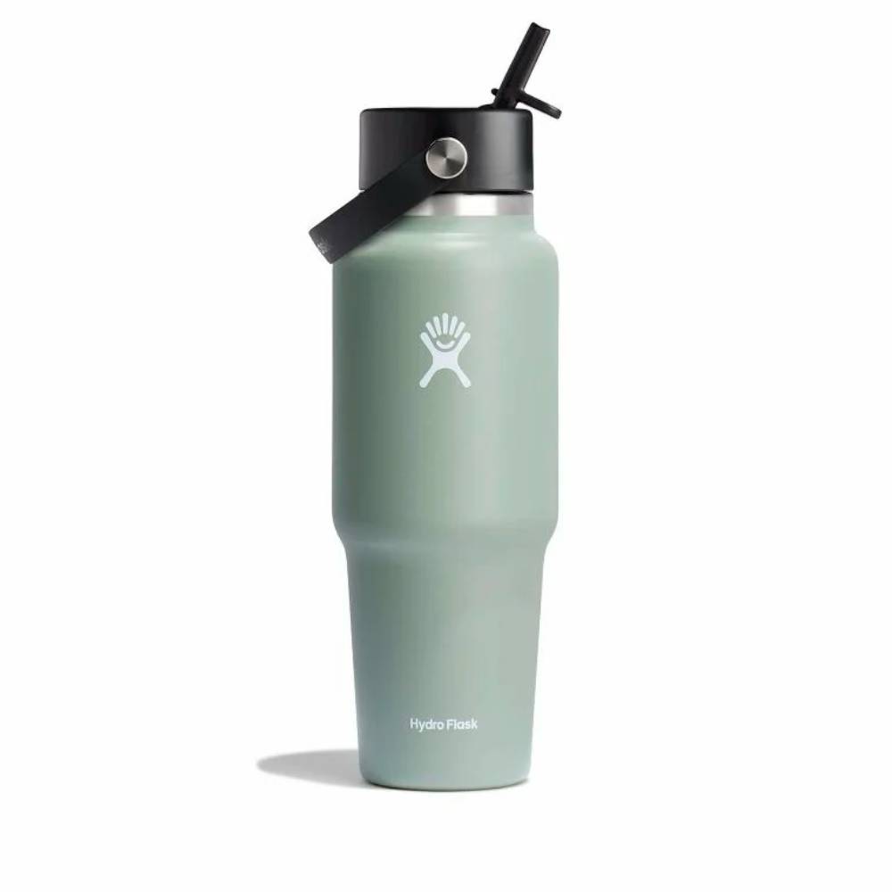 BOTELLA ISOTÉRMICA HYDRO FLASK 950ML TRAVEL CON PAJITA FLEXIBLE AGAVE