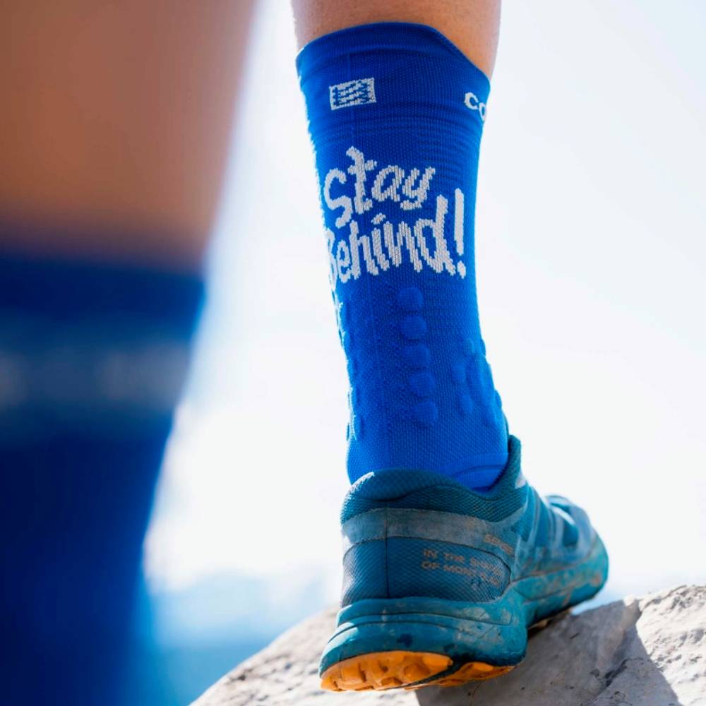 CALCETINES COMPRESSPORT PRO RACING V4.0 TRAIL STAY BEHIND