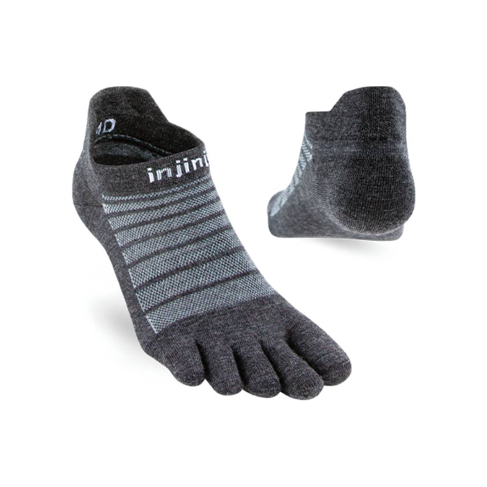 CALCETINES INJINJI RUN LIGHTWEIGHT NO-SHOW WOOL