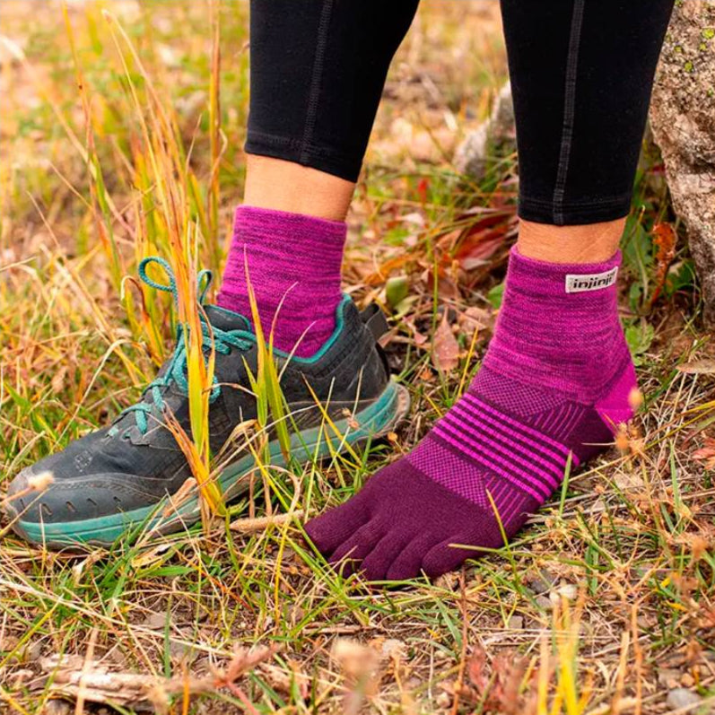CALCETINES INJINJI TRAIL MIDWEIGHT MINI-CREW MUJER