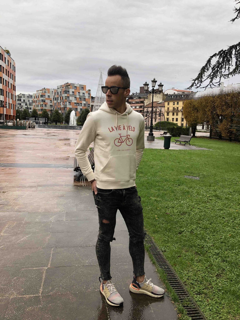 SUDADERA CASUAL FIND YOUR EVEREST "LA VIE A VELO"