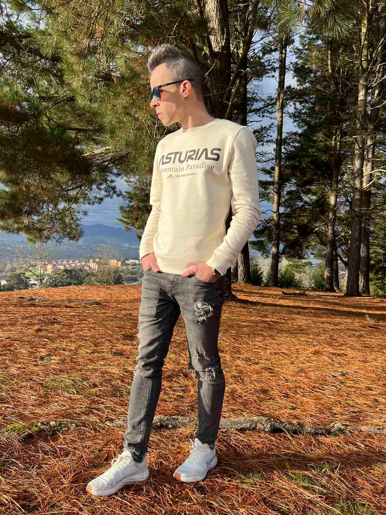 SUDADERA sin capucha FIND YOUR EVEREST ASTURIAS