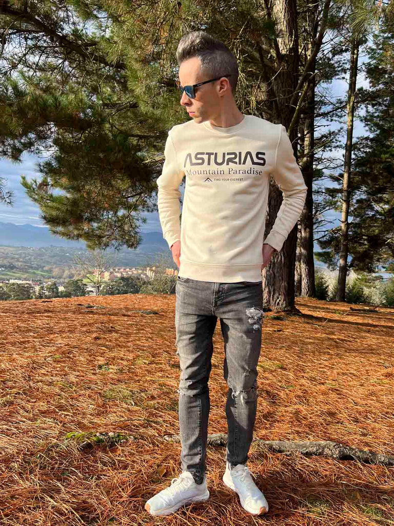 SUDADERA sin capucha FIND YOUR EVEREST ASTURIAS