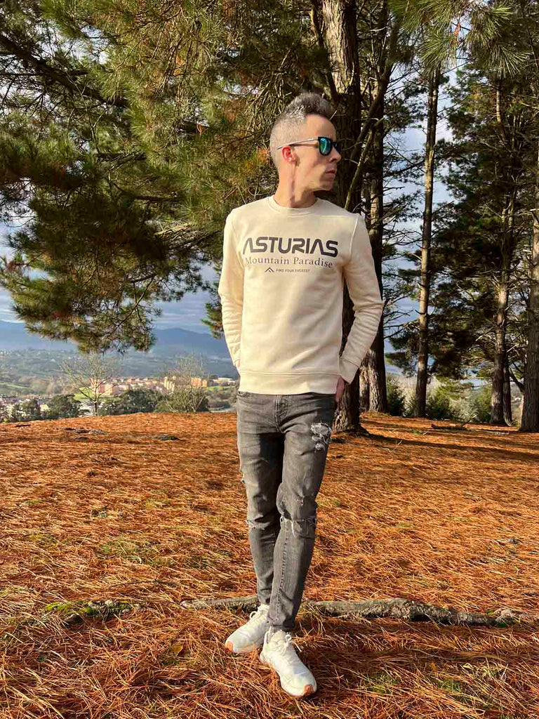 SUDADERA sin capucha FIND YOUR EVEREST ASTURIAS