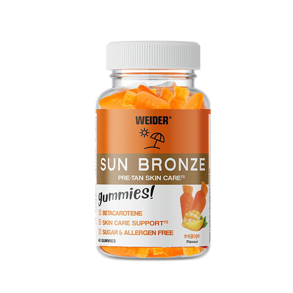 WEIDER SUN BRONZE - GOMINOLAS PARA POTENCIAR EL BRONCEADO