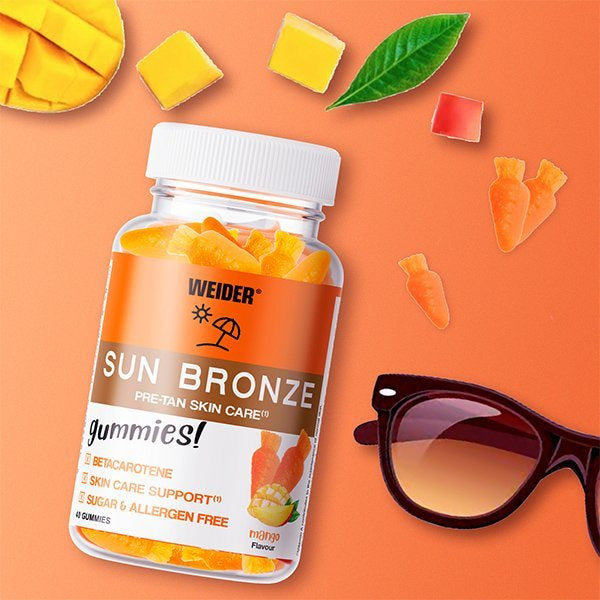 WEIDER SUN BRONZE - GOMINOLAS PARA POTENCIAR EL BRONCEADO