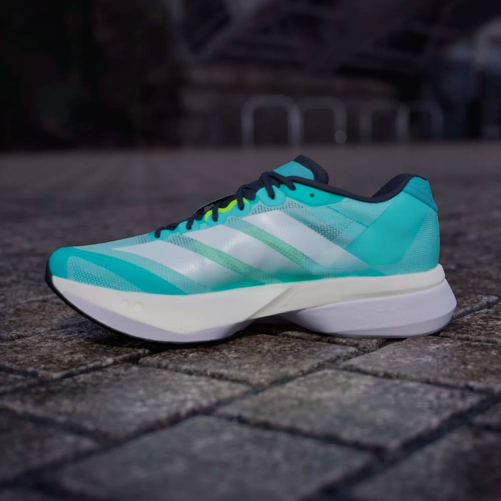 ZAPATILLAS ADIDAS ADIZERO BOSTON 13 Flash Aqua Cloud White