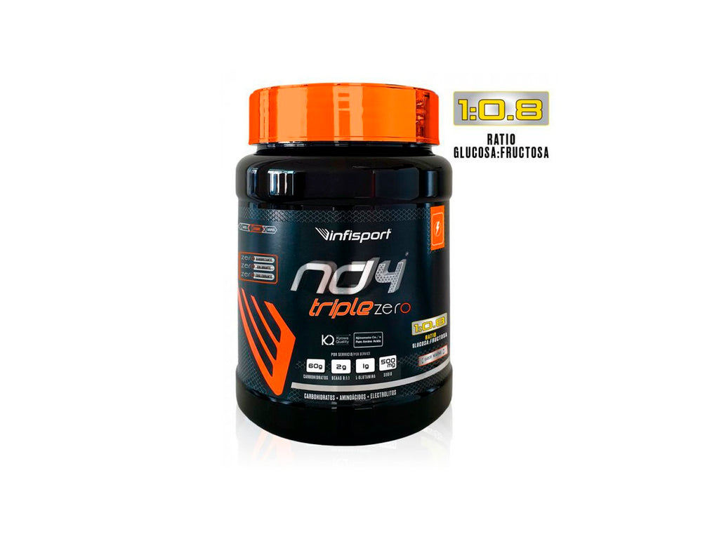 BEBIDA ENERGÉTICA INFISPORT ND4® TRIPLE ZERO POLVO 1:0.8