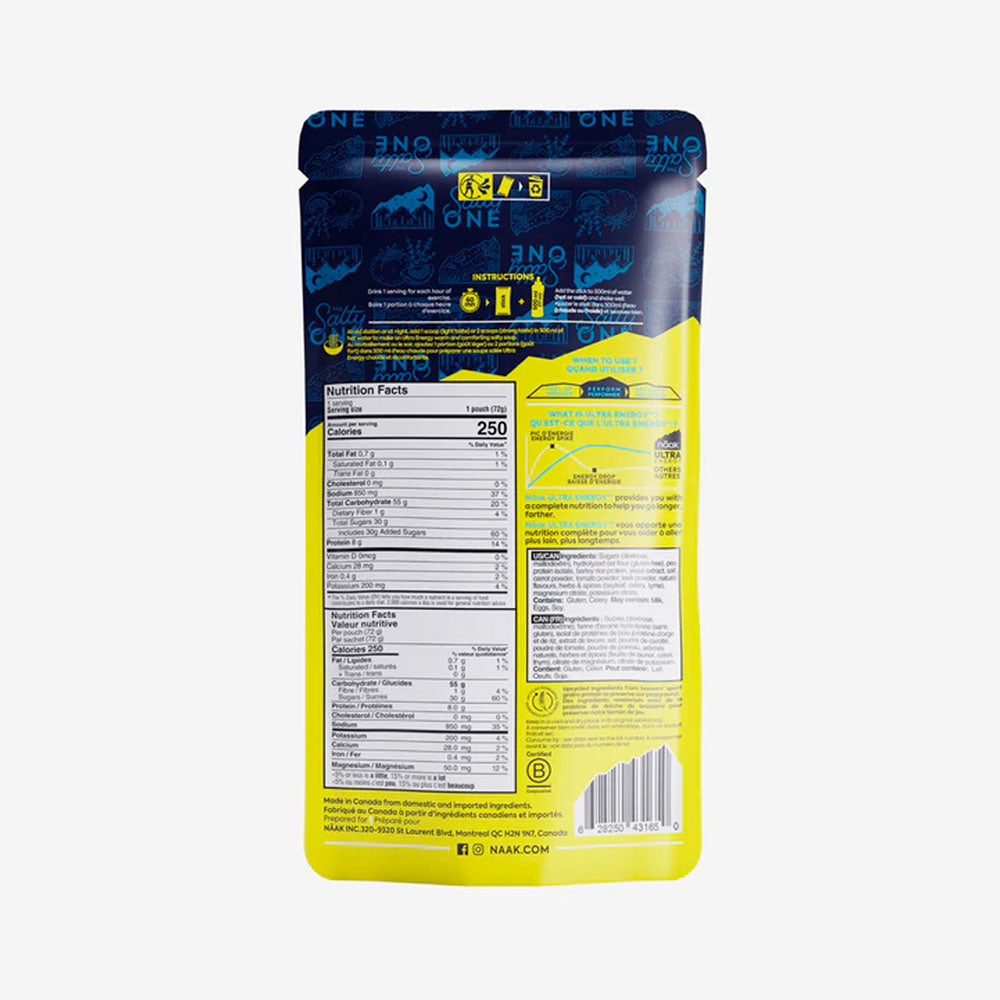 BEBIDA ENERGÉTICA NÄAK ULTRA ENERGY SALTED SOUP MONODOSIS