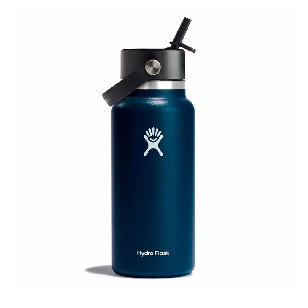 BOTELLA ISOTÉRMICA HYDRO FLASK 950ML CON PAJITA FLEXIBLE INDIGO