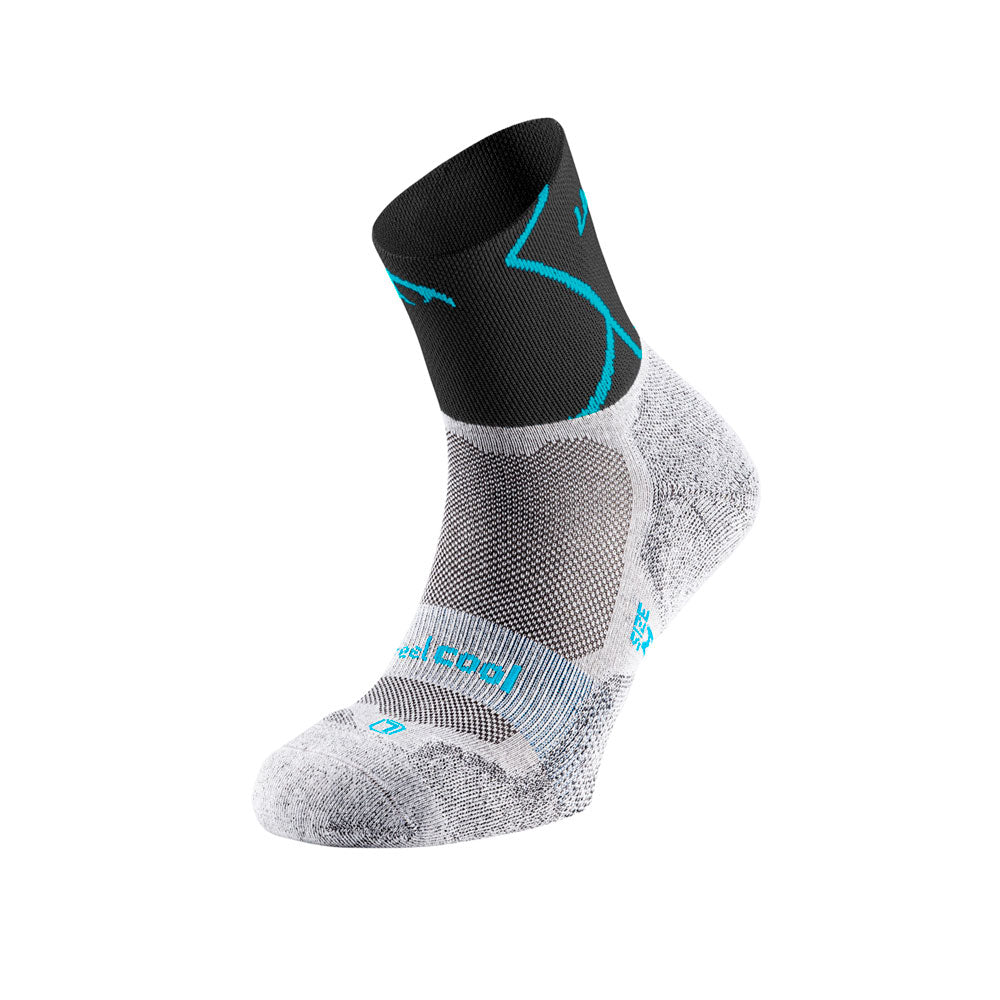 CALCETINES LURBEL TRACK GRIS HIELO TURQUESA