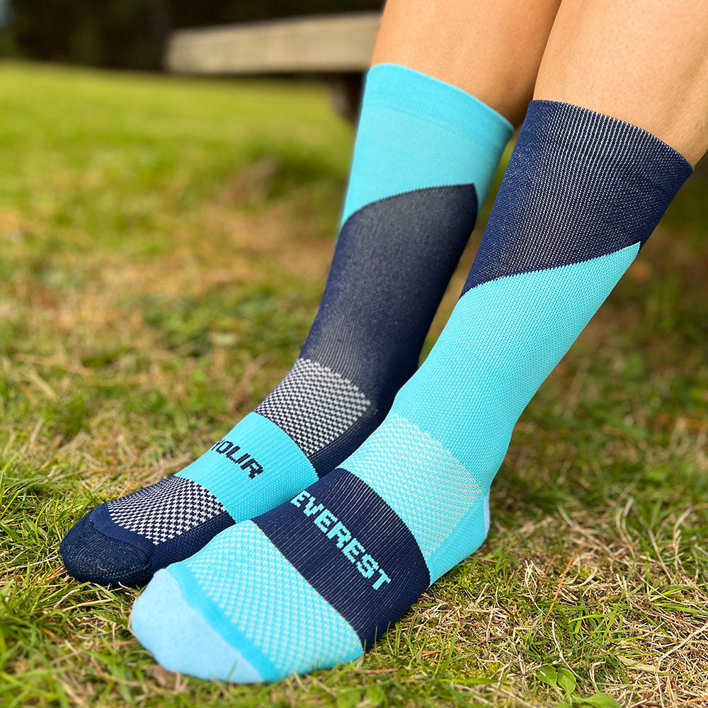 CALCETINES FIND YOUR EVEREST BICOLOR BLUE