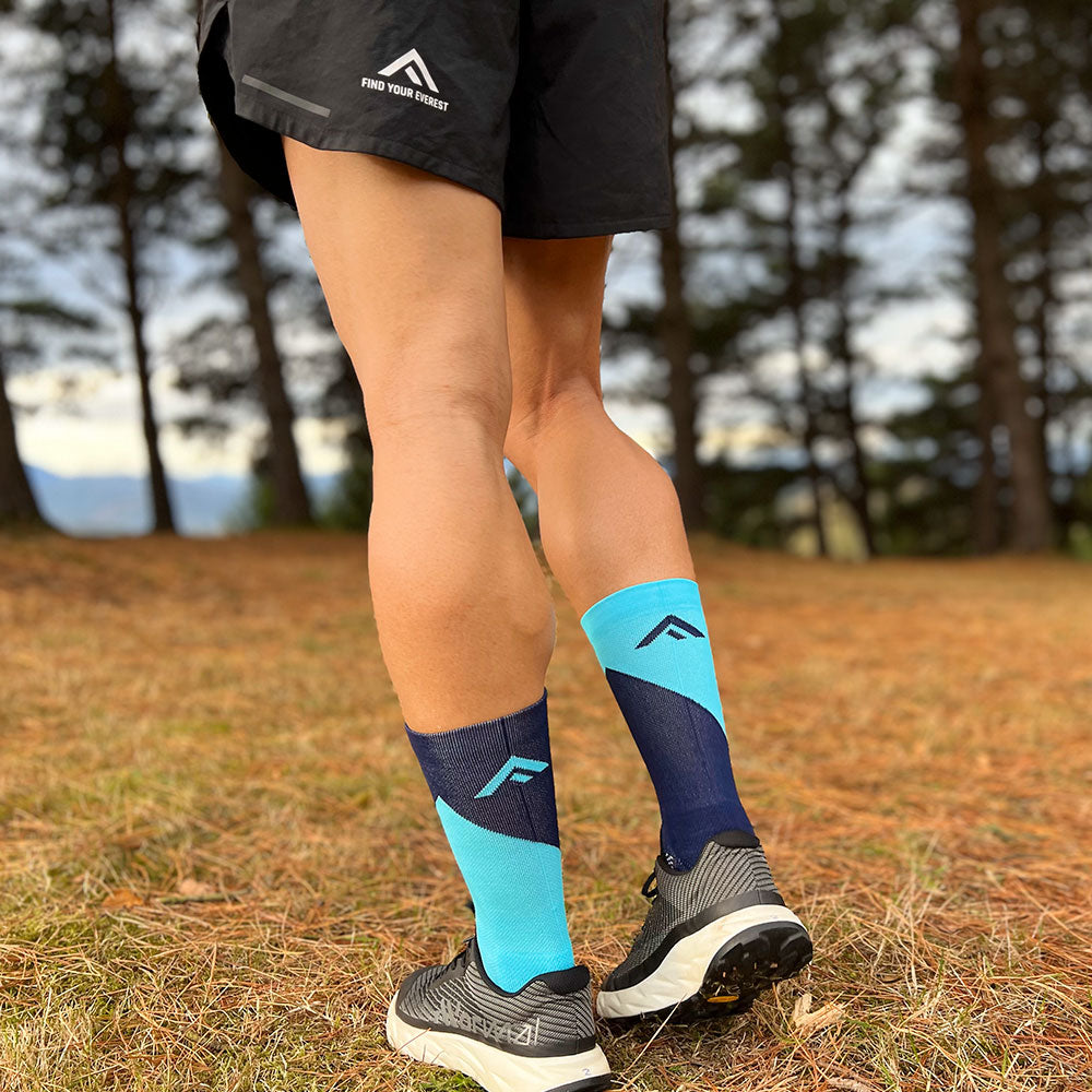 CALCETINES FIND YOUR EVEREST BICOLOR BLUE