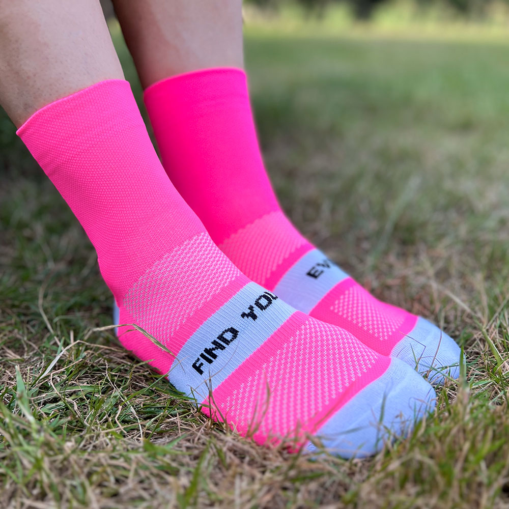 CALCETINES FIND YOUR EVEREST DEEPPINK MEDIUM CUT