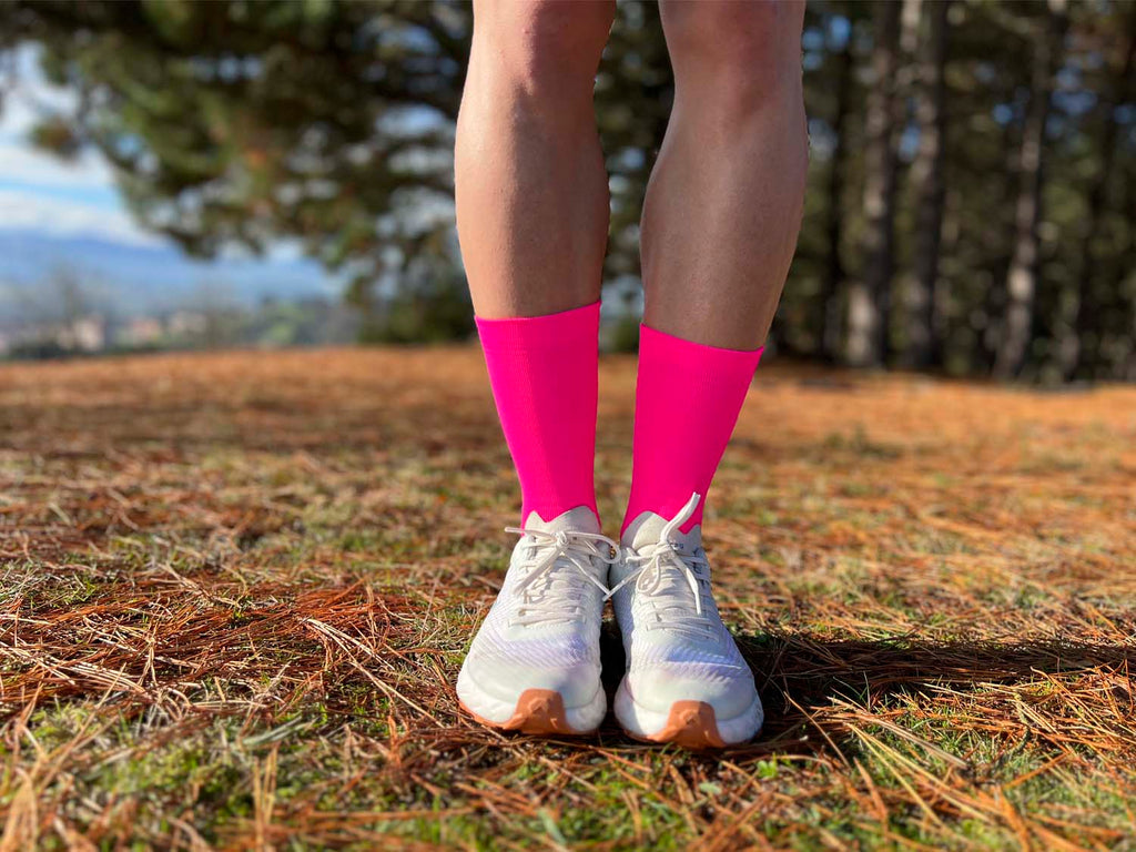 CALCETINES FIND YOUR EVEREST FLUOR DEEPPINK
