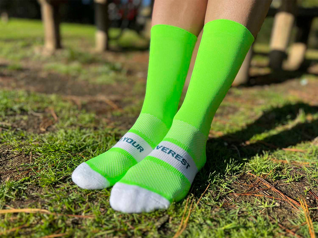 CALCETINES FIND YOUR EVEREST FLUOR LIME