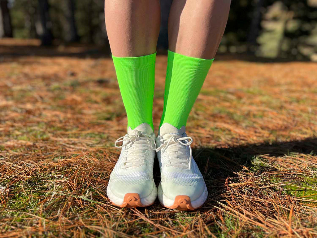 CALCETINES FIND YOUR EVEREST FLUOR LIME