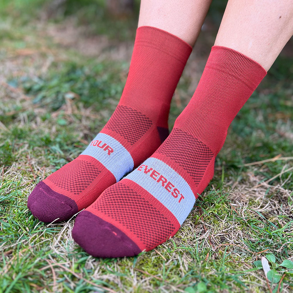 CALCETINES FIND YOUR EVEREST MORNING FLAME MEDIUM CUT