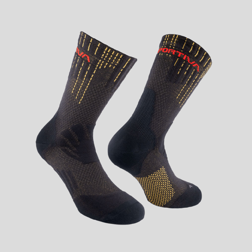 CALCETINES LA SPORTIVA ENDURANCE TRAIL BLACK YELLOW