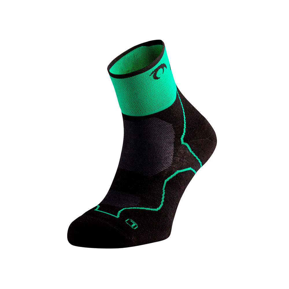 CALCETINES LURBEL DESAFÍO THREE NEGRO VERDE GOLF