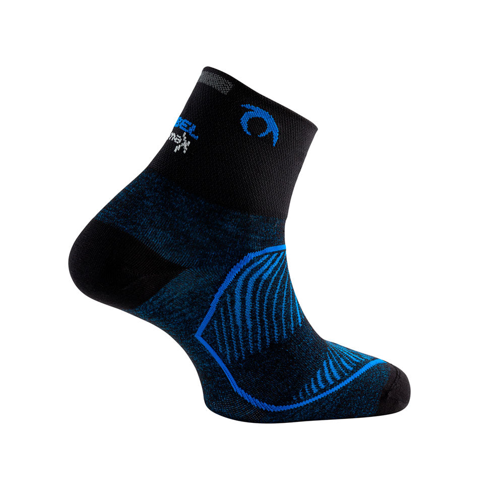 CALCETINES LURBEL RACE THREE NEGRO AZUL ROYAL