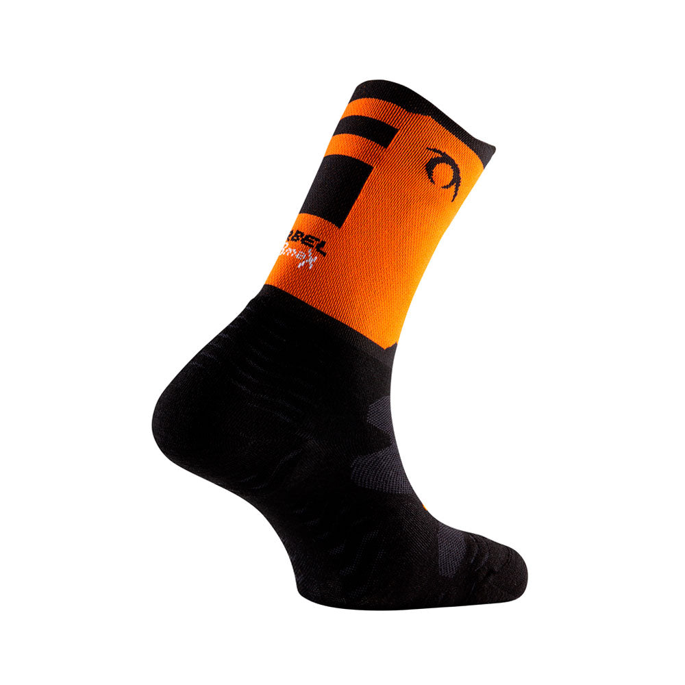 CALCETINES LURBEL RISE FIVE NEGRO NARANJA