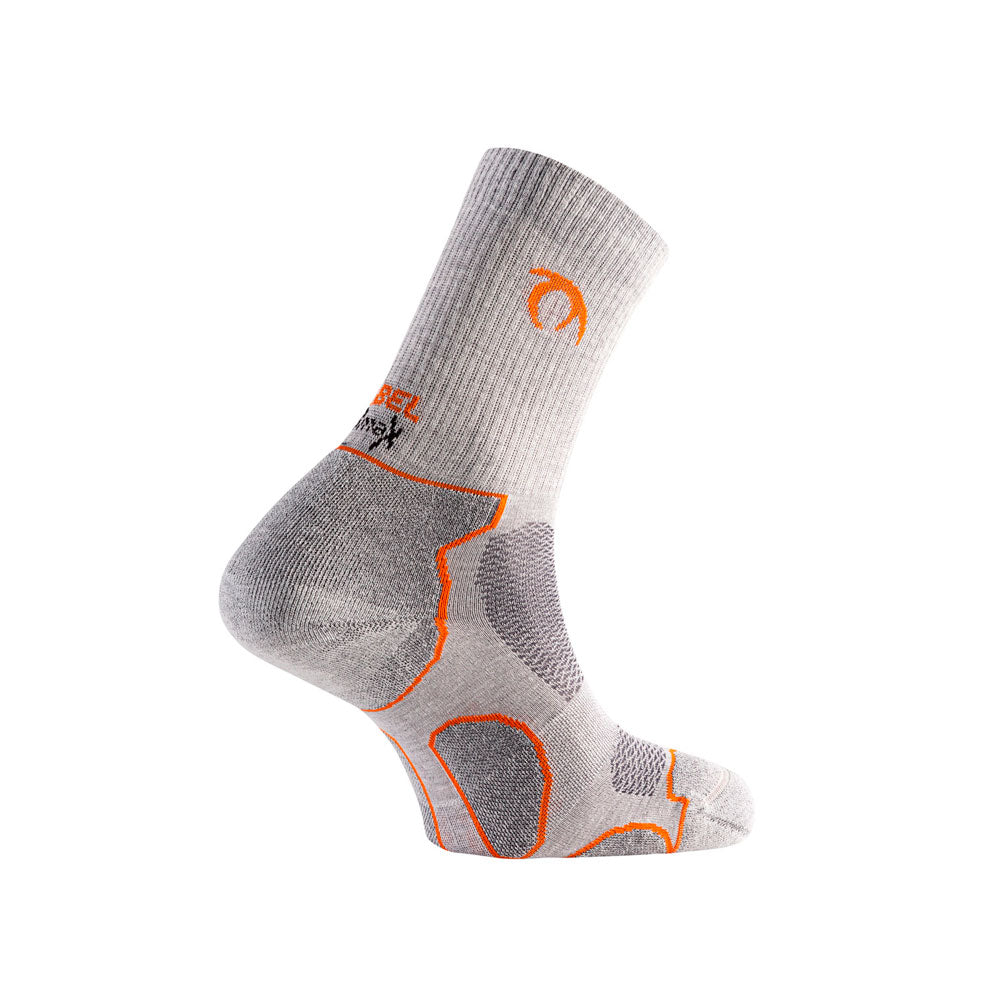 CALCETINES LURBEL TIERRA FOUR GRIS HIELO NARANJA