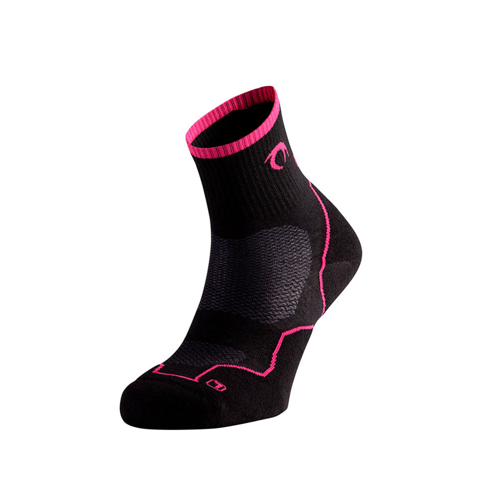 CALCETINES LURBEL TIERRA THREE NEGRO FUCSIA