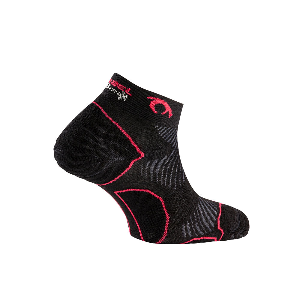 CALCETINES LURBEL TIWAR TWO NEGRO FUCSIA