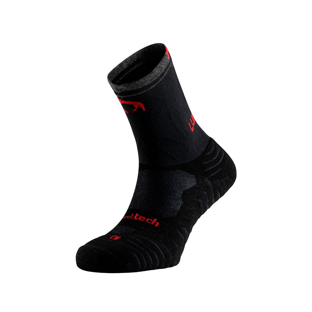 CALCETINES LURBEL TUNDRA PRO NEGRO ROJO