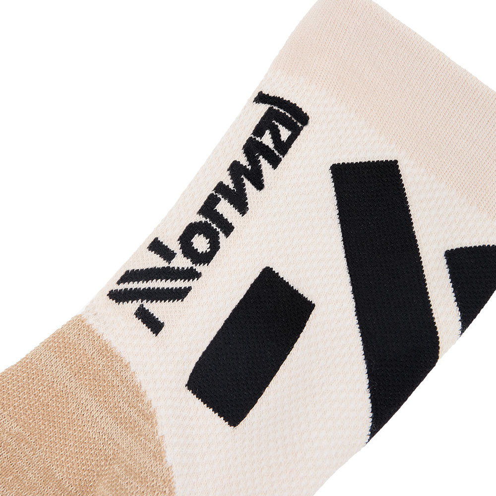 CALCETINES NNORMAL RACE SOCKS LOW CUT BEIGE