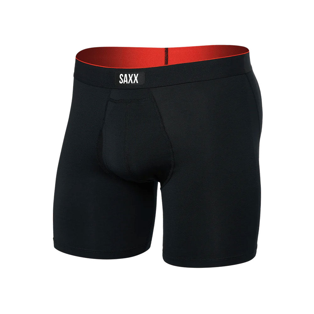 CALZONCILLOS BÓXER SAXX MULTI-SPORT MESH BLACK