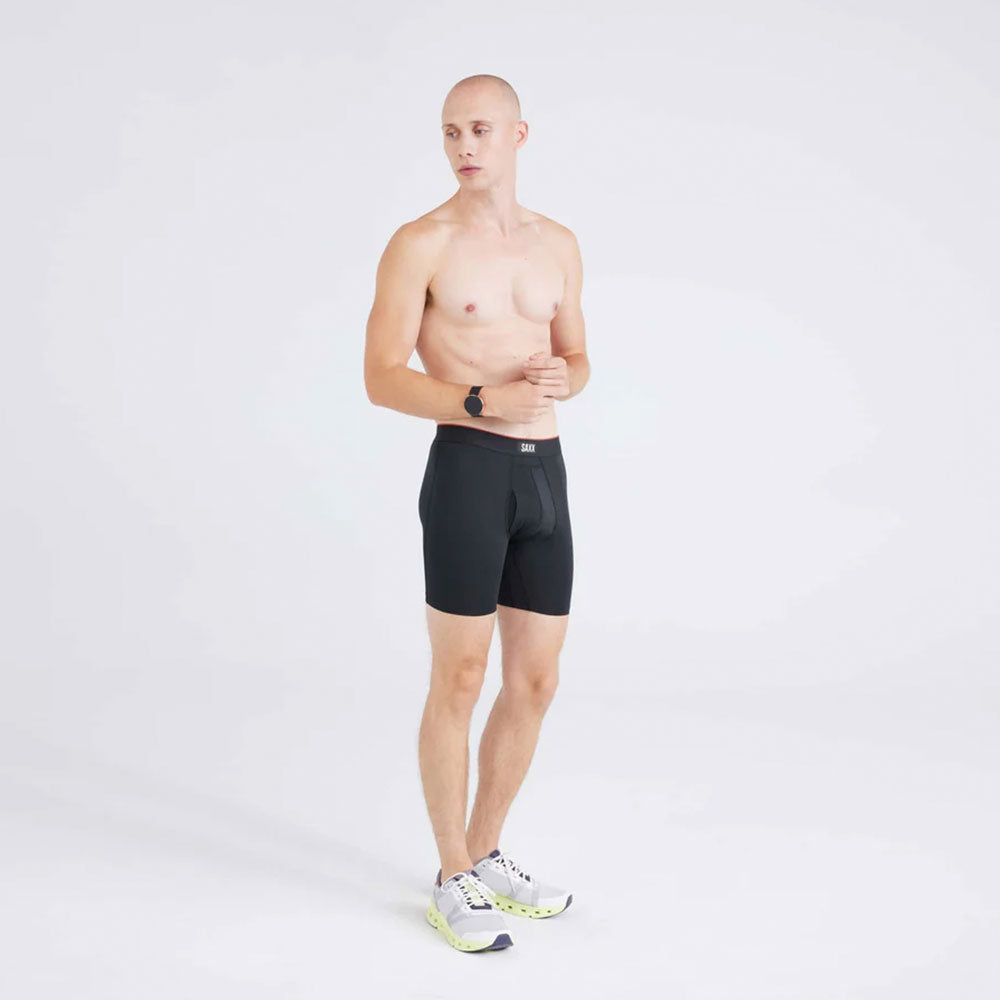 CALZONCILLOS BÓXER SAXX MULTI-SPORT MESH BLACK