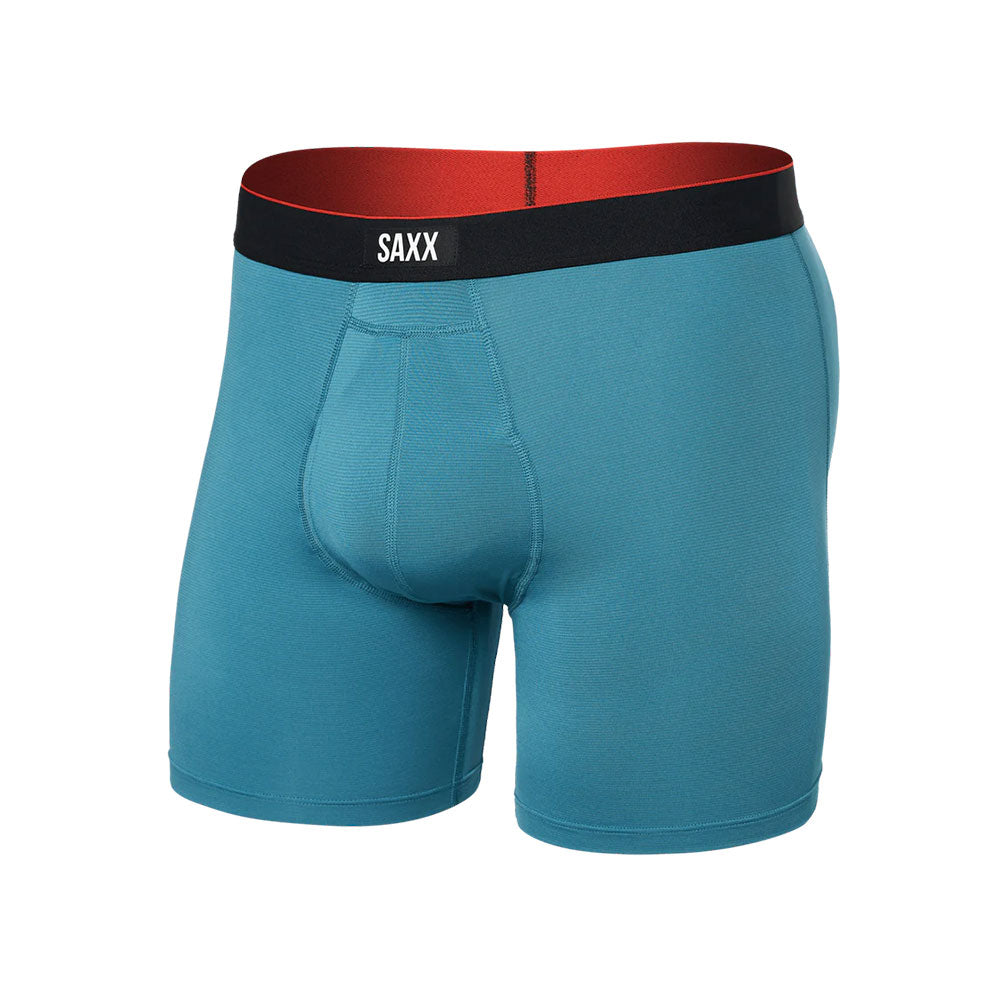 CALZONCILLOS BÓXER SAXX MULTI-SPORT MESH HYDRO BLUE