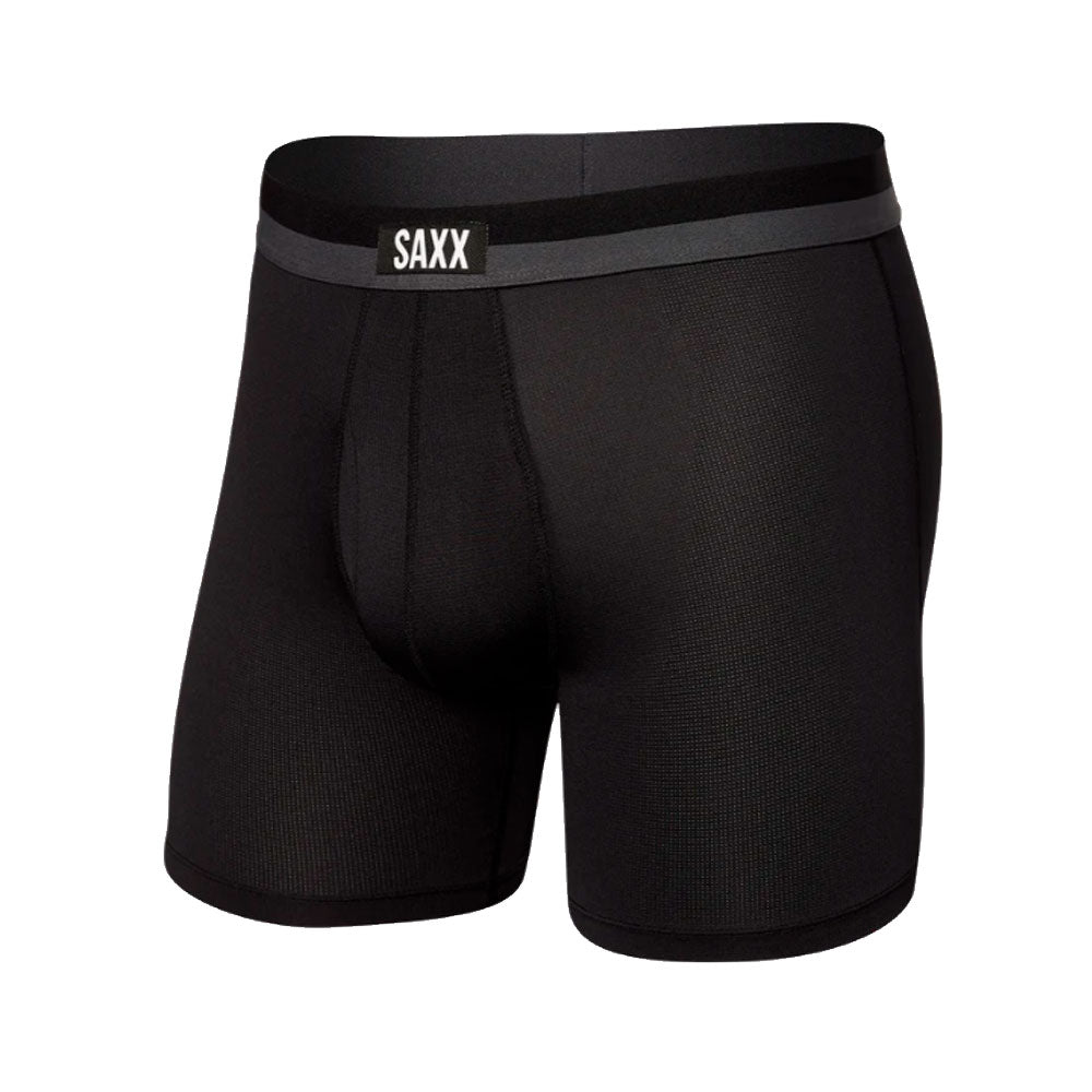 CALZONCILLOS BÓXER SAXX SPORT MESH BLACK