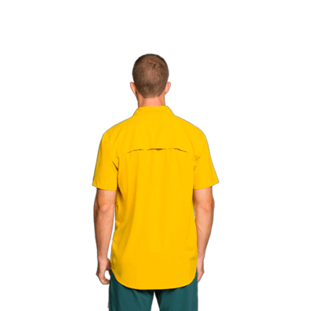 CAMISA TRANGOWORLD ESERA DF LEMON CURRY DARK SHADOW