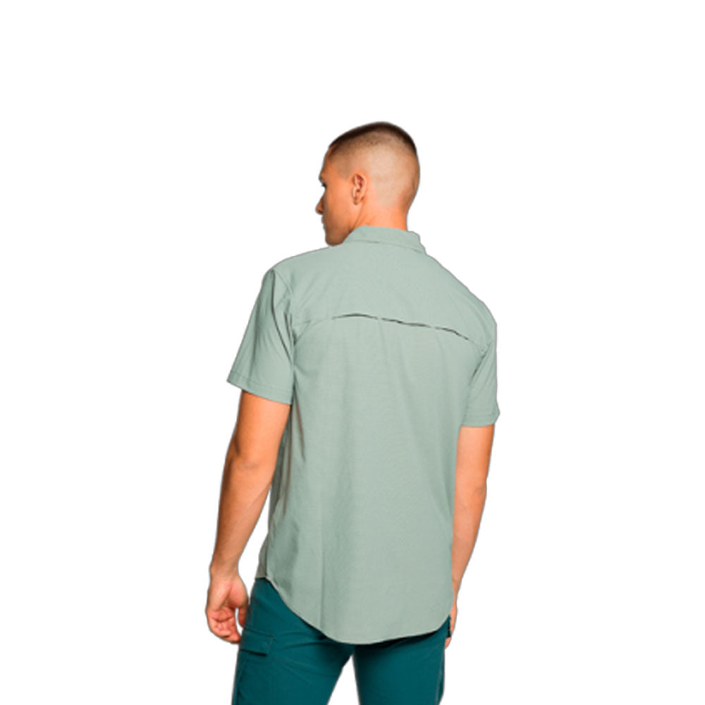 CAMISA TRANGOWORLD ESERA DF SLATE GREY DARK SHADOW