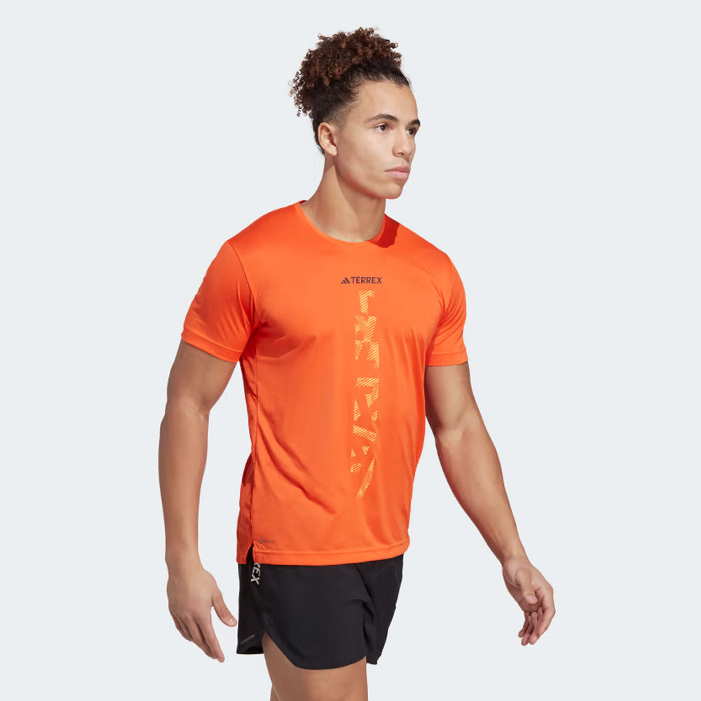 CAMISETA ADIDAS TERREX AGRAVIC TRAIL RUNNING NARANJA