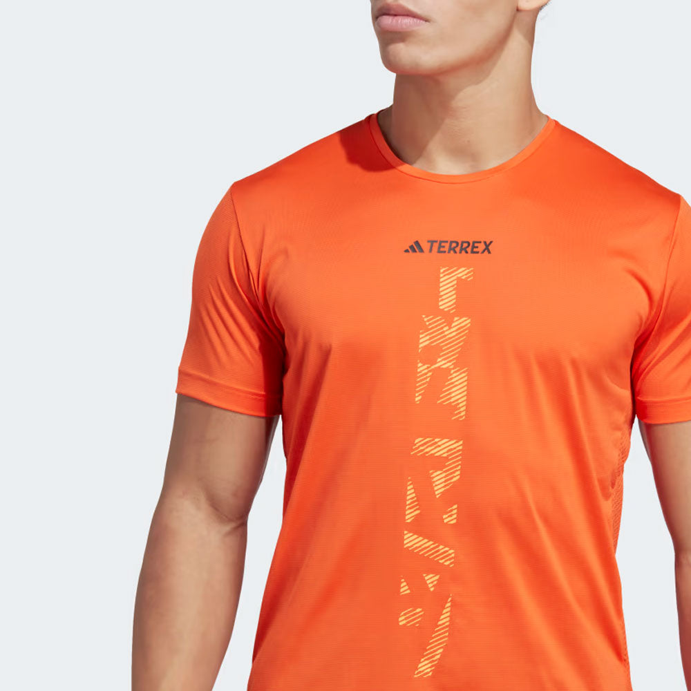 CAMISETA ADIDAS TERREX AGRAVIC TRAIL RUNNING NARANJA