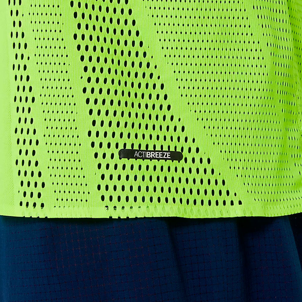 CAMISETA ASICS METARUN SS TOP SAFETY YELLOW