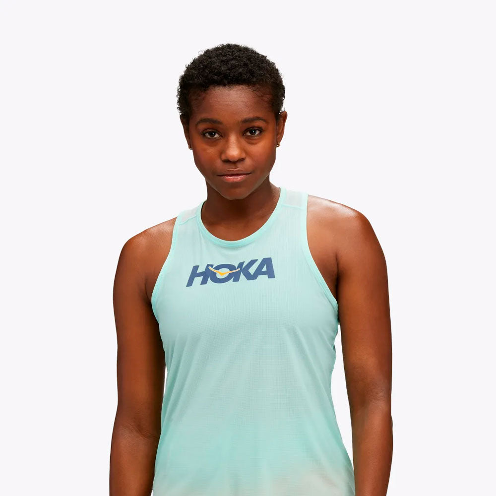 CAMISETA DE TIRANTES HOKA AIROLITE MUJER CLOUDLESS MARATHON