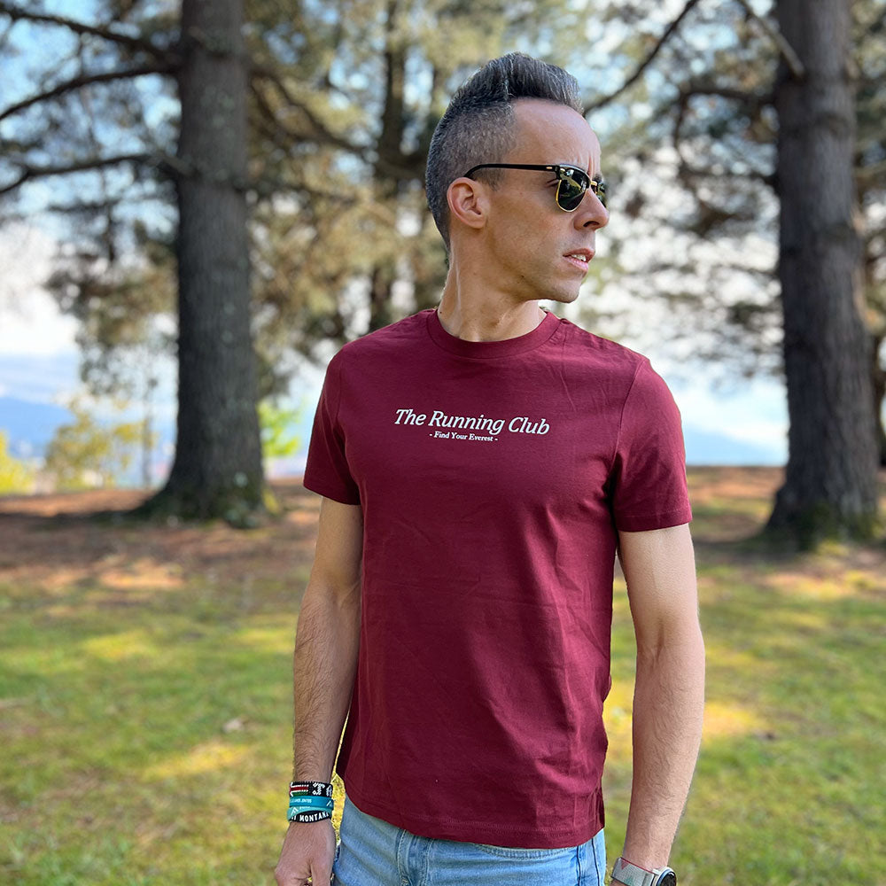 CAMISETA FIND YOUR EVEREST - GIVE ME FUCKING KUDOS - GRANATE
